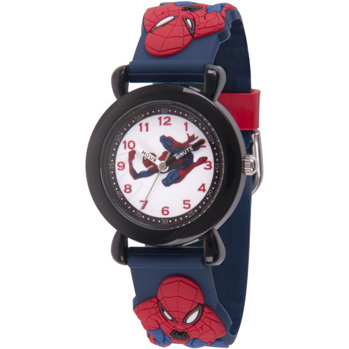 Reloj Marvel Para Niño Wma000164 Tablero De Spider Man,