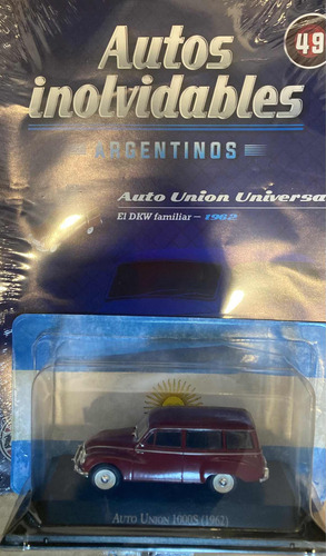 Autos Inolvidables Unión 1000s-1962 Y Revista