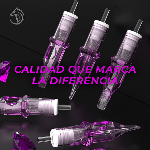 Cartucho Para Tatuaje Profesional Thor M1 Magnum 1 10pz Calibre de las agujas 1017