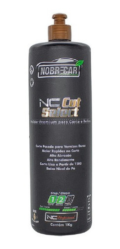 Imagem 1 de 2 de Nc Cut Select 1kg Composto Pol Premium Corte Refino Nobrecar