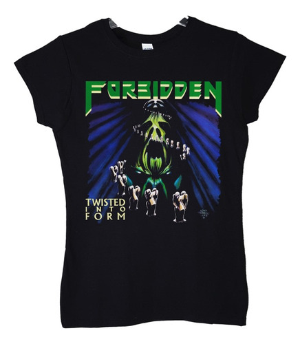 Polera Mujer Forbidden Twisted Into Form Metal Abominatron