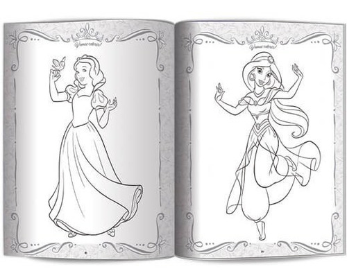 Imagem 5 de 6 de Livro 500 Adesivos E Atividade Princesas Disney Culturama