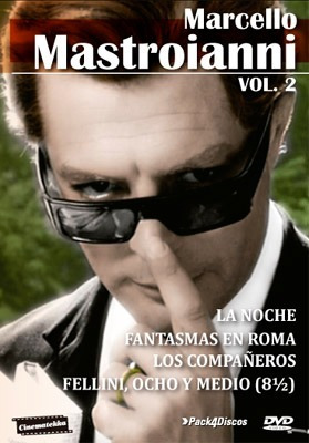 [pack Dvd] Marcello Mastroianni Vol.2 (4 Discos)