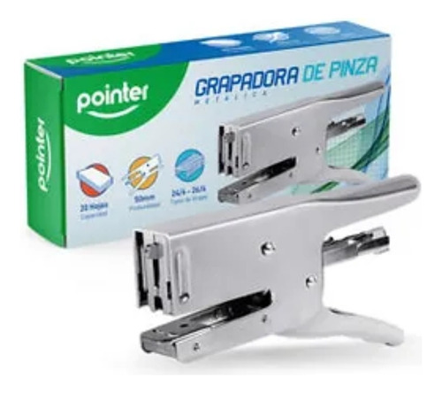 Corchetera Metalica De Pinza 26/6 20 Hjs Pointer
