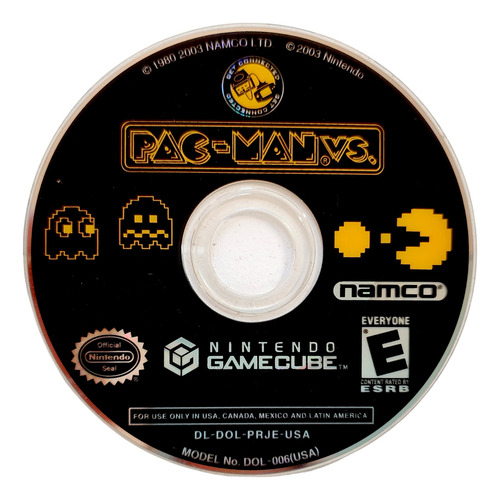 Pac Man Vs. Nintendo Game Cube (Reacondicionado)