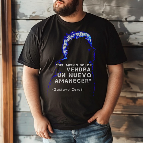 Playera Unisex Gustavo Cerati - Estilo Único