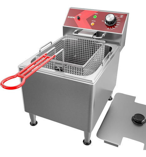 Deep Fryer With Basket Commercial 12l Electric Countertop Fr