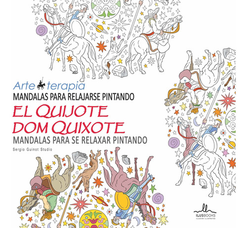 Mandalas Para Relajarse Pintado,el Quijote