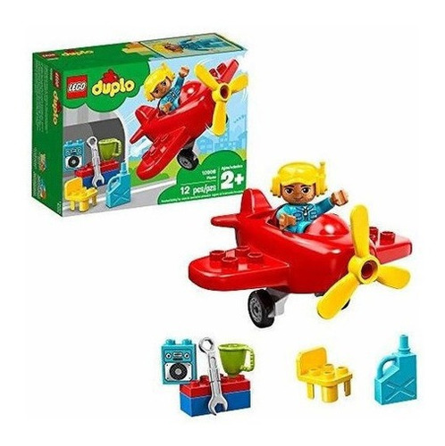 Lego Duplo Town Plane Bloques De Construccion 12 Unida