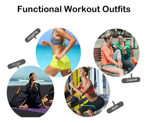 Conjunto De Ropa Deportiva Para Mujer En Verano E Invierno.