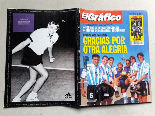 Revista El Gráfico Nº 4089 Febrero 1998 - Sub 20 Argentina