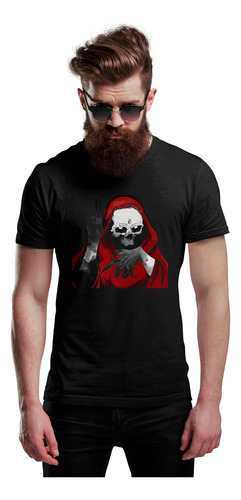 Playera Cuello Redondo Negra Twenty One Pilots Indie Trench