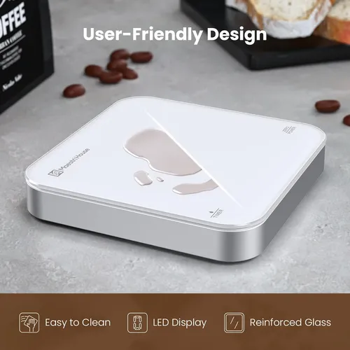 Rechargeable Mini Coffee Scale With Timer, Maestri House ...