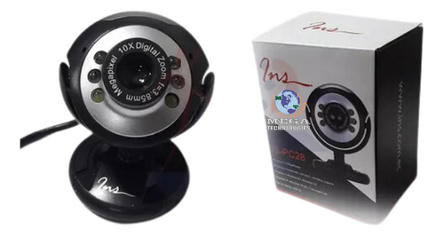 Camara Web Ins M014 5mp Inc Microfono Nuevas Usb 