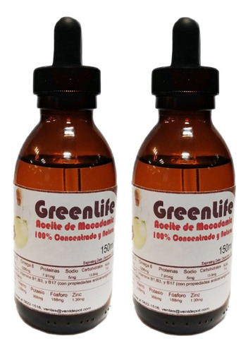 Aceite De Macadamia Para Relajarse, Mxanm-012, Frasco Con G