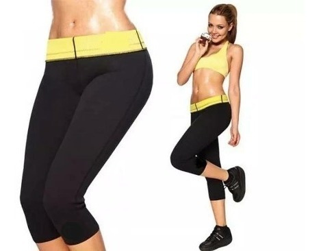 Imagen 5 de 8 de Faja + Calza Reductora Sudadera Neopreno Tipo Hot Shapers