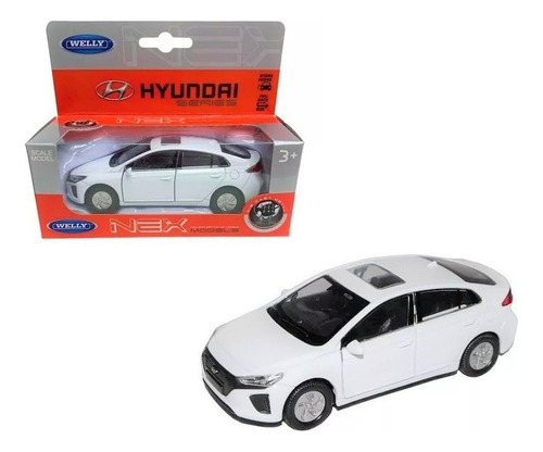 Auto Escala 1:36 Hyundai Ioniq Metal Coleccion Tut Tutti