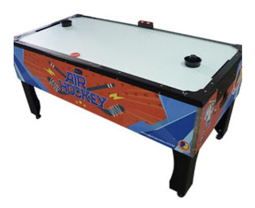 Mesa Aero Hockey Air Game Air Hockey C/ Placar Digital Super