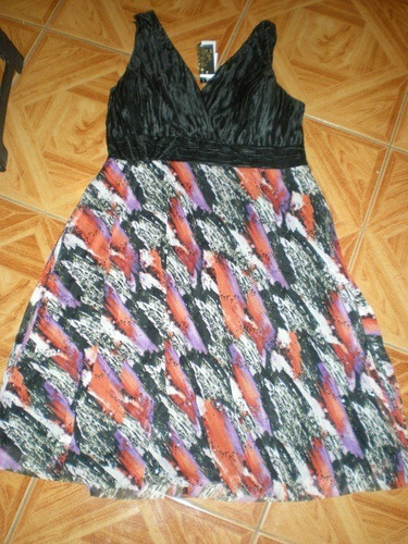 Vestido Fiesta Talla 48 Nuevo Talla Grande