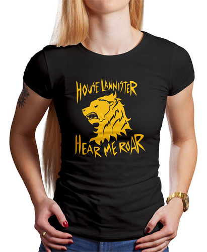 Polo Dama House Lannister Leon (d1469 Boleto.store)