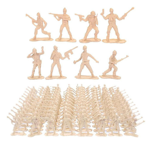 100 Piezas 4.5cm Mini Estatua De De Figrua De Acción Hombre