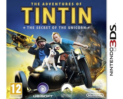 The Aventure Of Tintin 3ds Nuevo