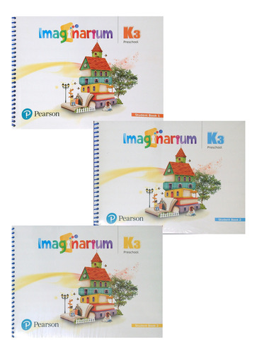 Imaginarium Kinder 3 Pack 1 (Sb 1 + Sb 2 + Sb 3) Preschool, de Hened Mazur Soda, Ma Del Carmen. Editorial Pearson, tapa blanda en inglés internacional, 2023