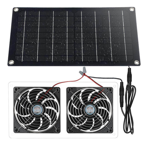 Extractor De Ventilador De De Panel Solar A Prueba De