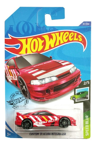 Hot Wheels Acura Integra Gsr 01 Custom Coleccionable Mattel 