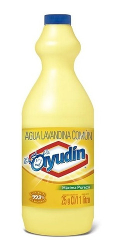 Lavandina Original Tripe Acción Ayudín Botella 1 Lt Pack X 3