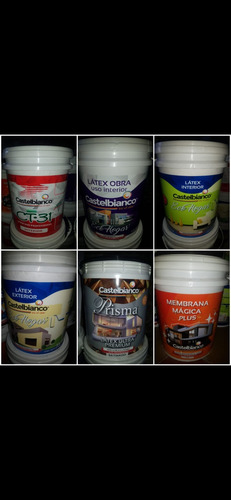 Pinturas Latex Castelbianco