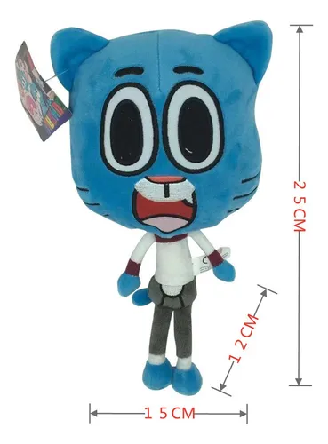 3 Pe as The Amazing World Of Gumball Plush Darwin Plushie 25