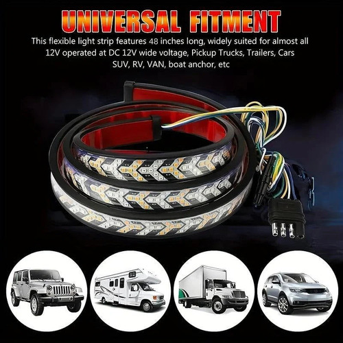Luces Traseras Led Hp Automotive Para Camiones Flowi 0003