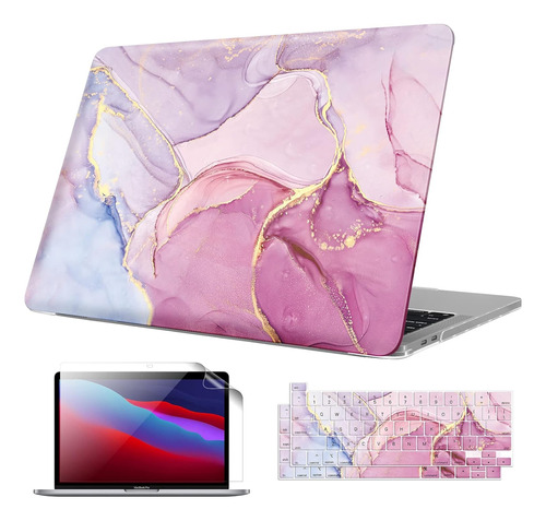 Combo Case Carcasa Forro Macbook Pro 13 2022 Al 2016 Diseño