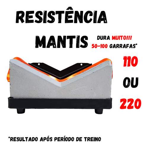 Maquina Para Cortar Garrafa Vidro Elétrica + 6 Resistencias