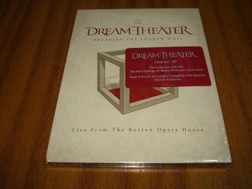 Dvd Dream Theater / Breaking The...(nuevo Y Sellado) 2 Dvd