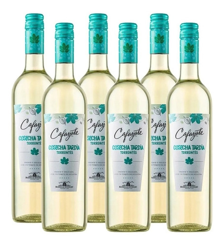 Vino Cafayate Torrontes Cosecha Tardia 750ml. Caja X6