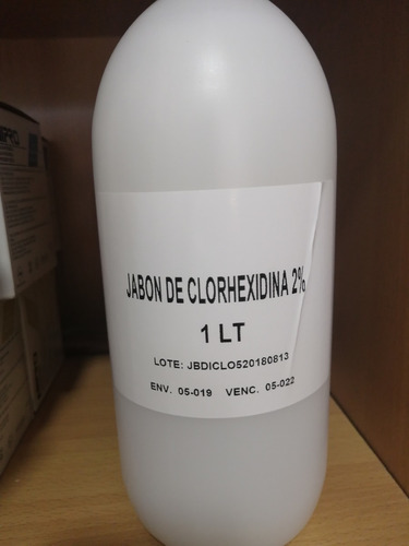 Imagen 1 de 2 de Jabón Antiséptico, Clorhexidina 2%, 1 Litro - Deltamed