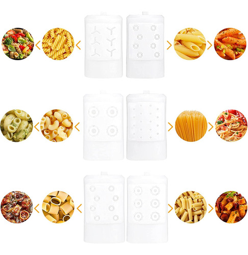 Accesorio Pasta Batidora 6 Formas Salida Cocina Mixer Kit