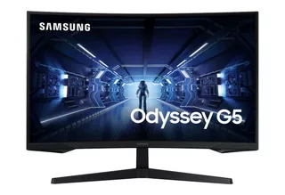 Monitor gamer curvo Samsung Odyssey G5 C32G55T LCD 32" negro 100V/240V