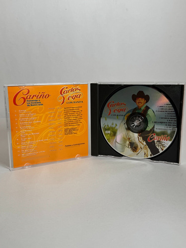 Disco Original De Carlos Vega Con Banda Cariño Estándar