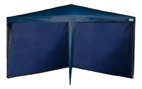 Conjunto De 2 Paredes Para Gazebo 3x3 Metros Azul Chalesco