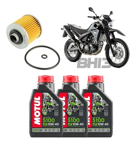 Motul 5100 10w40 Troca Óleo Yamaha Xt660 Drag Star Fvc014