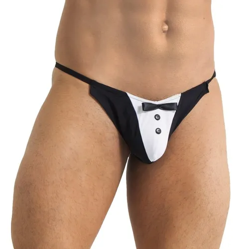 Tanga Para Hombre Estilo Frack Tela Corte Hilo Dental Ropa Interior Hombre Lenceria Priscila Ta04