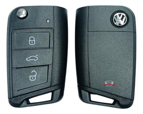 Carcasa Llave Control Vw Tiguan GoLG Mk7 Nivus Jetta Gli Gti