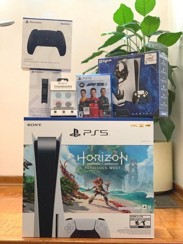 Imagen 1 de 4 de Ps5 Sony Playstation 5 Console Disc Version Horizon 