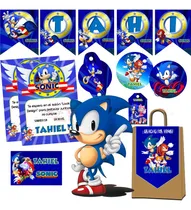 Comprar Kit Imprimible Candy Bar Sonic 100% Editable Powerpoint
