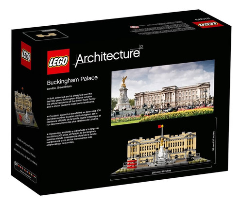 Lego Architecture Palacio De Buckingham, 21029.-