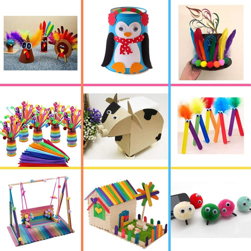 Moiso Mega Kids Crafts Y Jar Kit De Material De Bellas Artes
