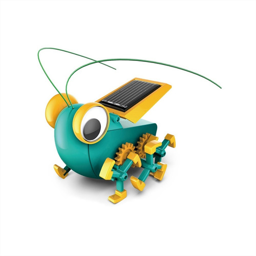 Robo Solar Gafanhoto Educativo Detetive Bugsee Science